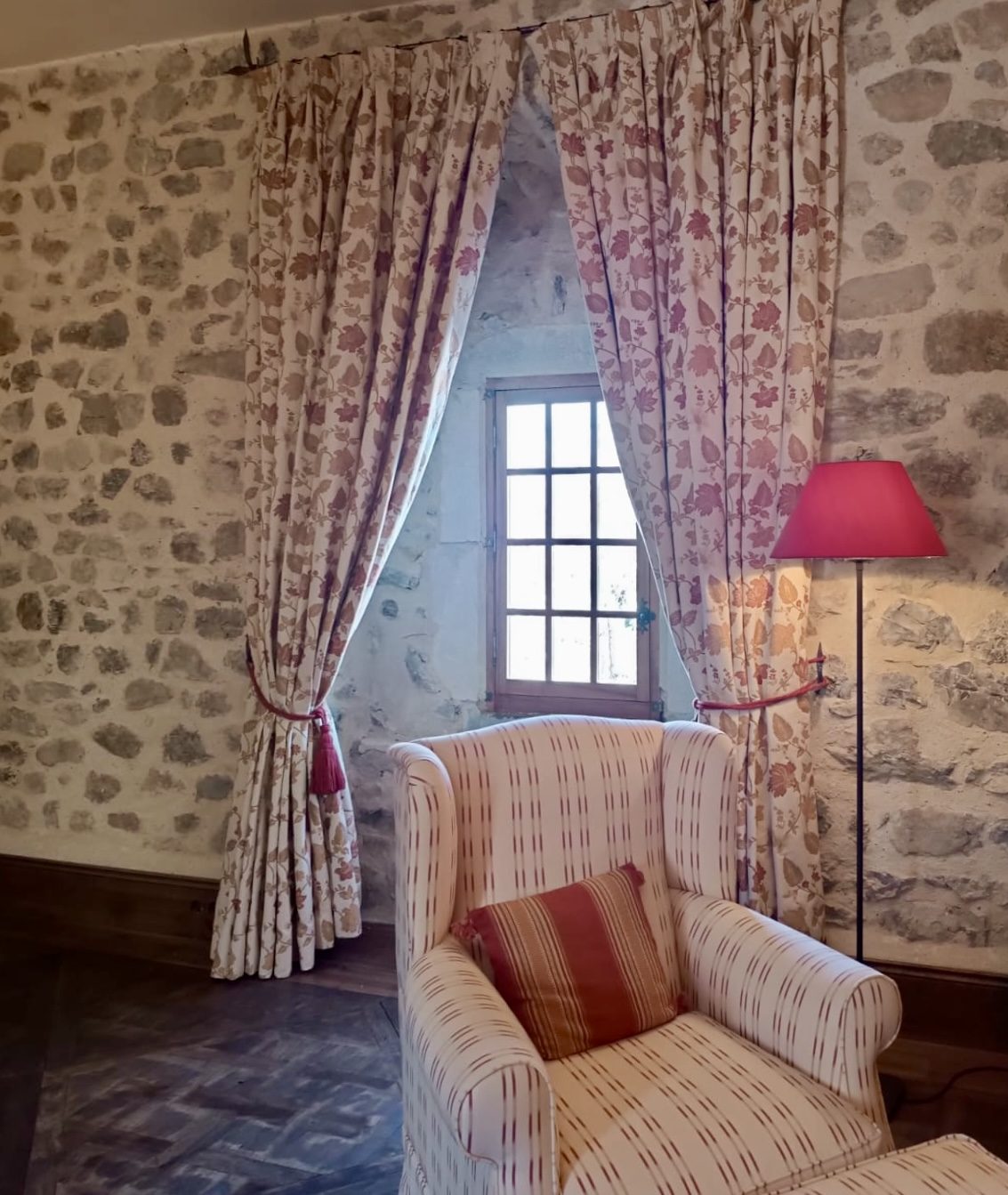 The Chapel salon, window
